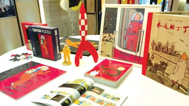 Tintin đến Thượng Hải