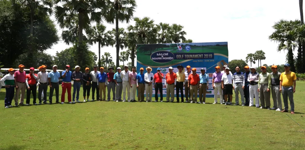 Giải golf Báo chí và Doanh nghiệp mừng ngày Báo chí Cách mạng Việt Nam ảnh 3