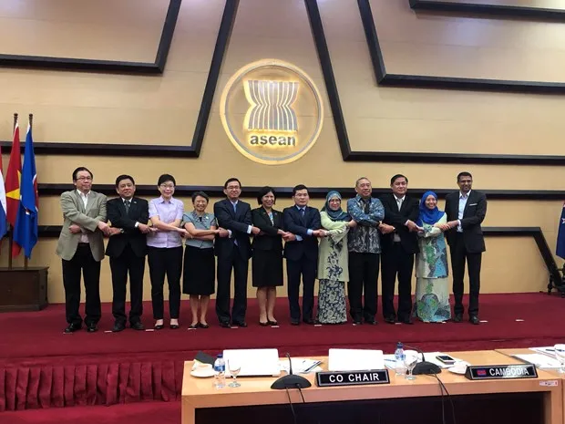 Các đại biểu tại cuộc họp. Nguồn: Phái đoàn Việt Nam tại ASEAN