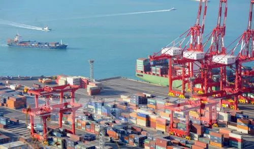 Cảng hàng hóa Busan, Hàn Quốc