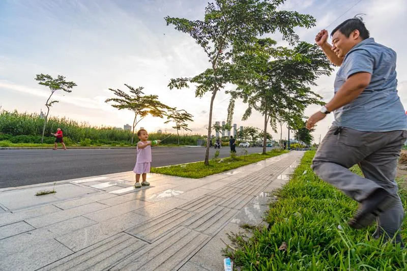 Cánh diều tuổi thơ giữa lòng TPHCM ảnh 1