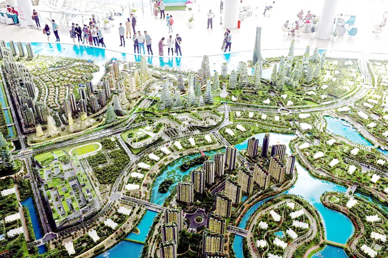 Forest City -  được tiếp thị là một thành phố mang tính biểu tượng như Singapore - khá đắt đỏ so với người dân Malaysia
