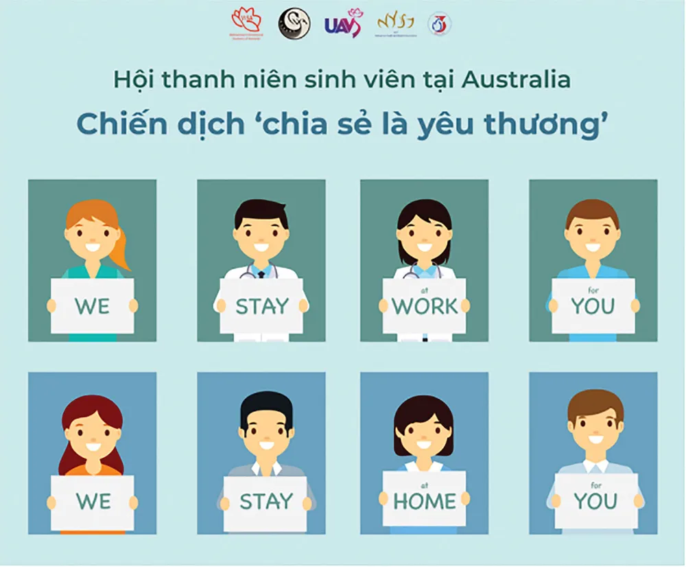 Ảnh phát động chiến dịch “chia sẻ là yêu thương”