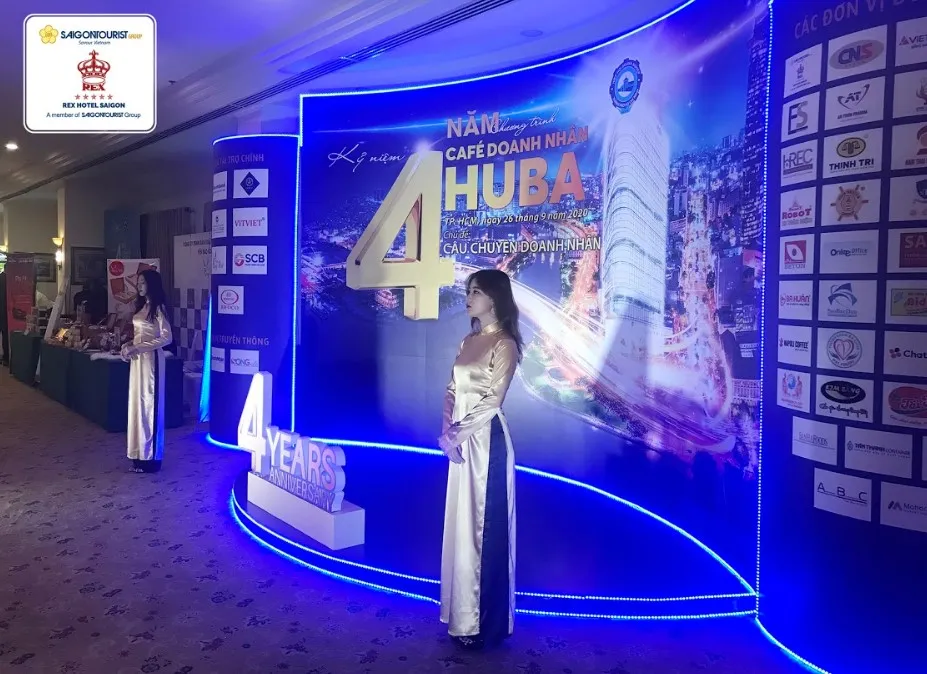 Khách sạn Rex Sài Gòn - tự hào là đơn vị đồng hành xuyên suốt cùng Café Doanh nhân HUBA ảnh 5