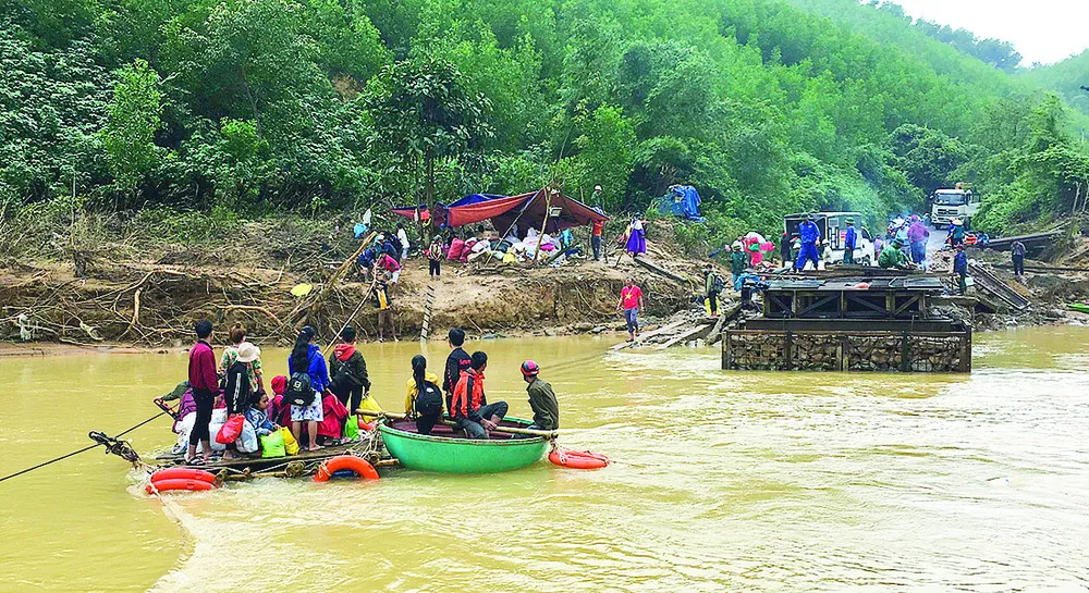 Gập ghềnh đường đến trường 