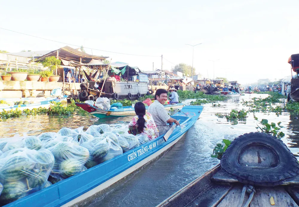 Tròng trành chợ nổi - Bài 1: Nhọc nhằn kiếp thương hồ ảnh 1
