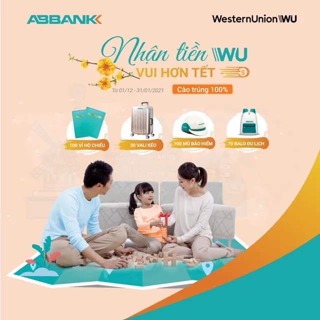 Loạt khuyến mãi cuối năm tại ABBANK, 100% cơ hội nhận quà  ảnh 2