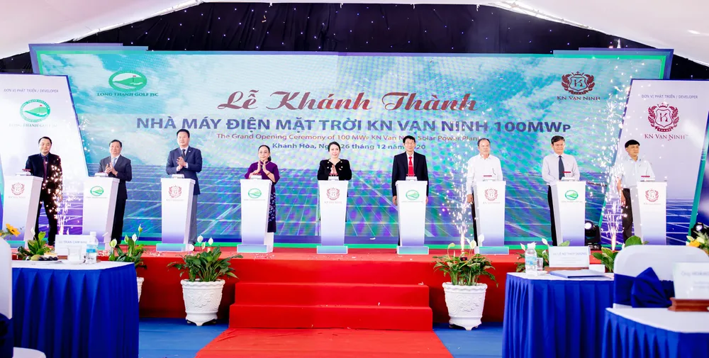 Khánh thành Dự án Nhà máy điện mặt trời KN Vạn Ninh 100 MWp ảnh 1