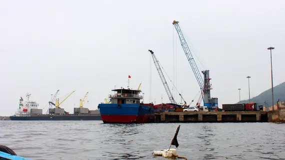 Một góc Khu kinh tế Vũng Áng