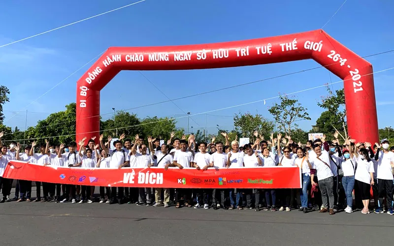 Đi bộ tuần hành kỷ niệm Ngày Sở hữu trí tuệ thế giới 26-4