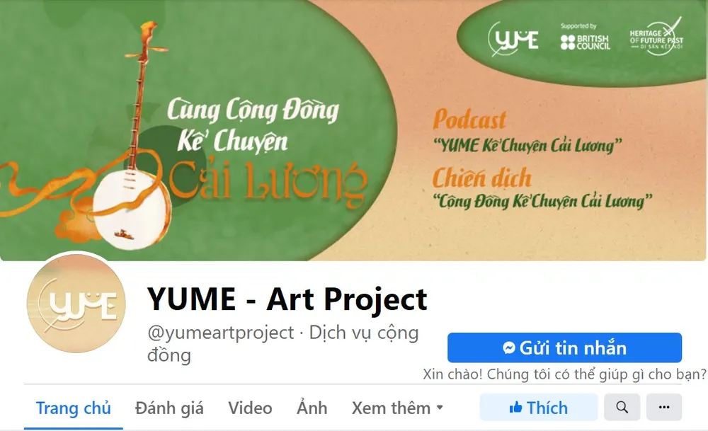 Cùng cộng đồng kể chuyện cải lương