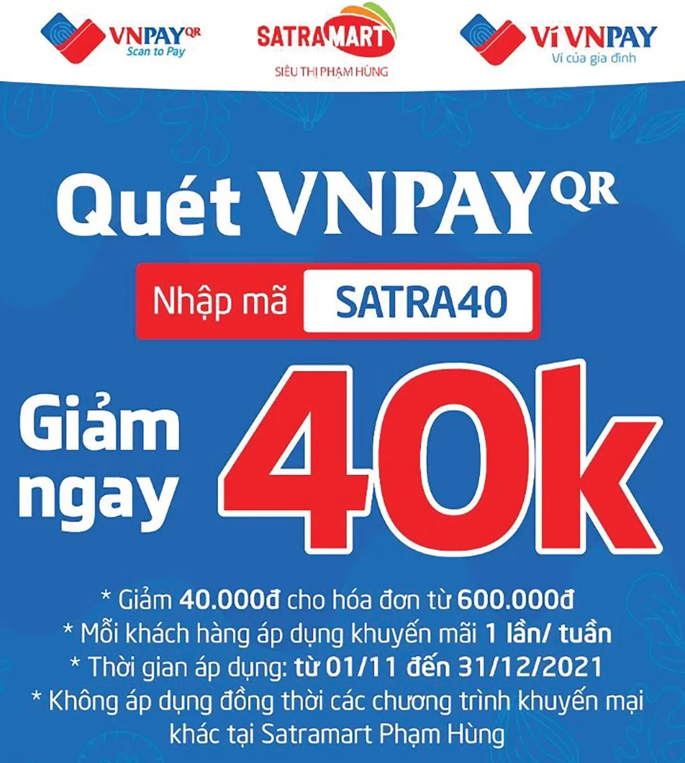 Hệ thống bán lẻ Satra thực hiện chương trình khuyến mại “Giá sốc giảm tận gốc”, từ ngày 22-11 đến ngày 5-12-2021 ảnh 2