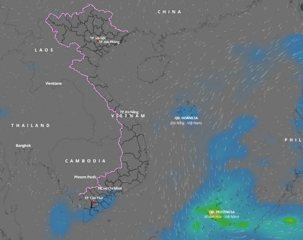 Ngày Giỗ Tổ Hùng Vương, hầu hết các khu vực trên cả nước đều có nắng đẹp. Ảnh: vndms