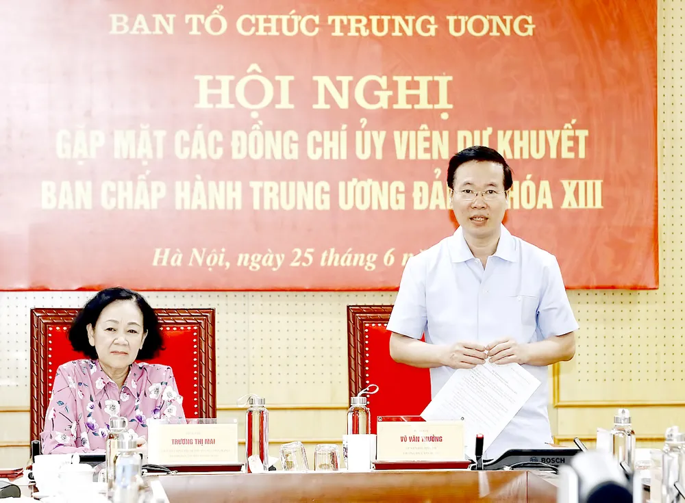 Tạo điều kiện để Ủy viên dự khuyết Trung ương rèn luyện thử thách ảnh 1