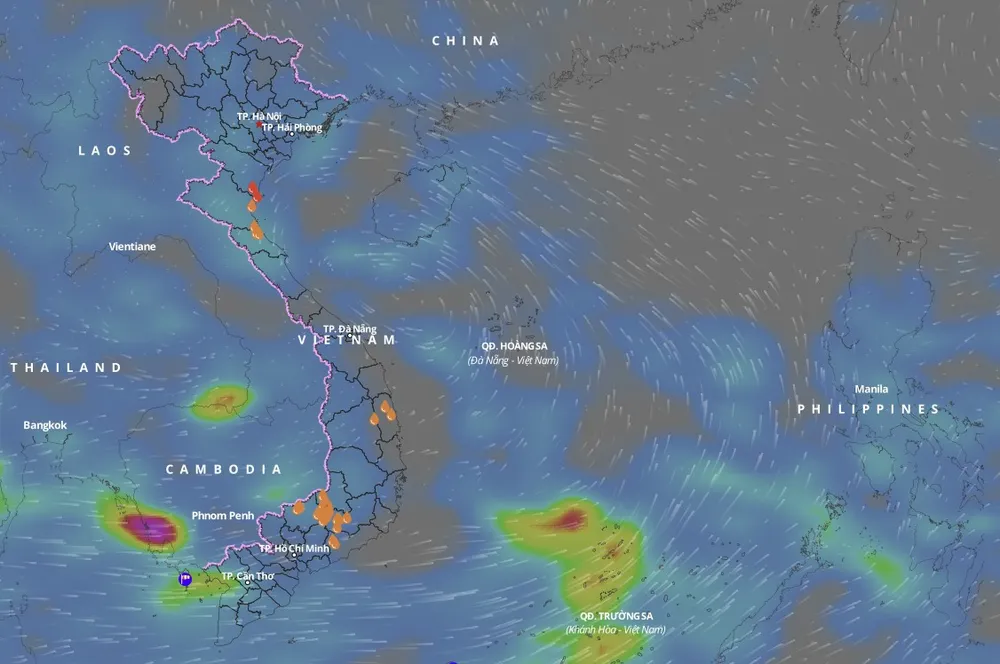 Vùng áp thấp khả năng mạnh lên thành áp thấp nhiệt đới ảnh 1
