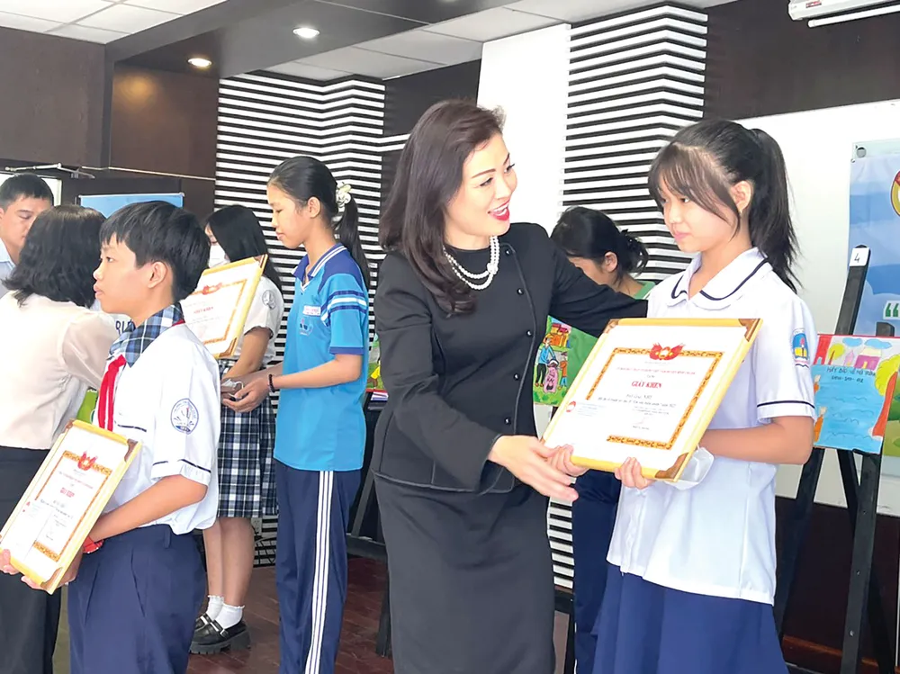 Sôi nổi chương trình Thanh Thiếu nhi Bình Chánh với môi trường xanh tại VWS ảnh 2