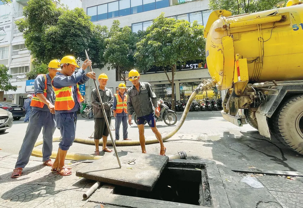 Dành chỗ cho nước thoát: Cứ mưa là ngập ảnh 1