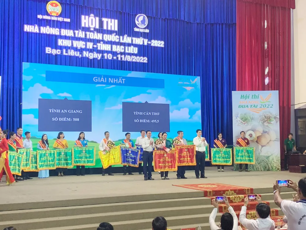 An Giang và Cần Thơ dẫn đầu khu vực 4 Hội thi Nhà nông đua tài toàn quốc lần thứ V-2022 ảnh 1