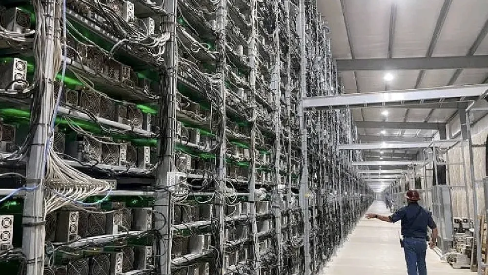 Cơ sở khai thác bitcoin Whinstone ở TP Rockdale, bang Texas (Mỹ)