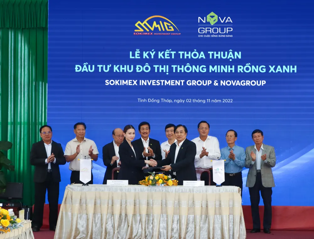 NovaGroup và Sokimex cam kết đầu tư, phát triển dự án khu đô thị BLUE DRAGON ảnh 3