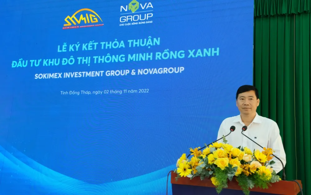 NovaGroup và Sokimex cam kết đầu tư, phát triển dự án khu đô thị BLUE DRAGON ảnh 1