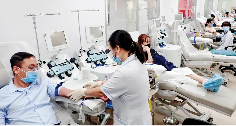 Hiến máu cứu người là một việc làm nhân văn