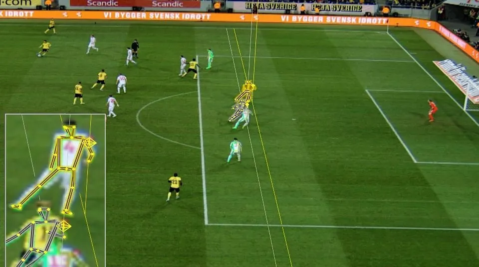 Một trong những công nghệ mới nhất được sử dụng ở FIFA World Cup 2022 là việt vị bán tự động (SAOT)