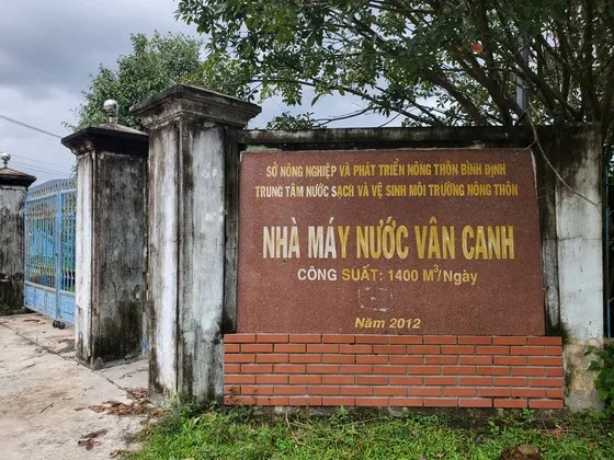 Bình Định: Làm rõ trách nhiệm việc nhà máy nước sạch 7,1 tỷ đồng bỏ hoang ảnh 1