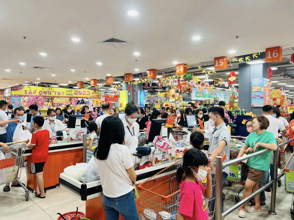 Bán lẻ có mức tăng trưởng cao dịp Tết Nguyên đán 2023