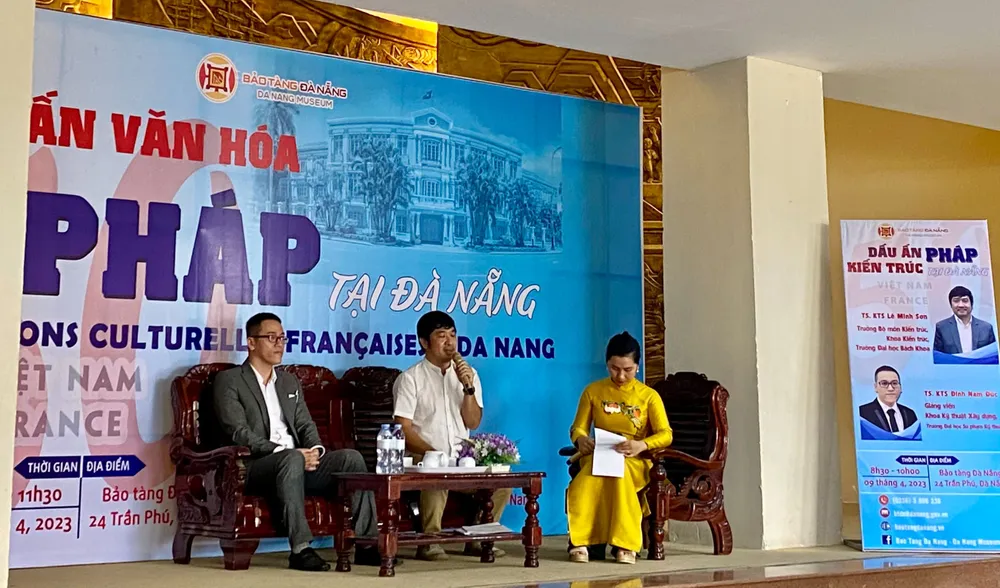 Talkshow "Dấu ấn Kiến trúc Pháp tại Đà Nẵng" thu hút nhiều bạn trẻ và du khách