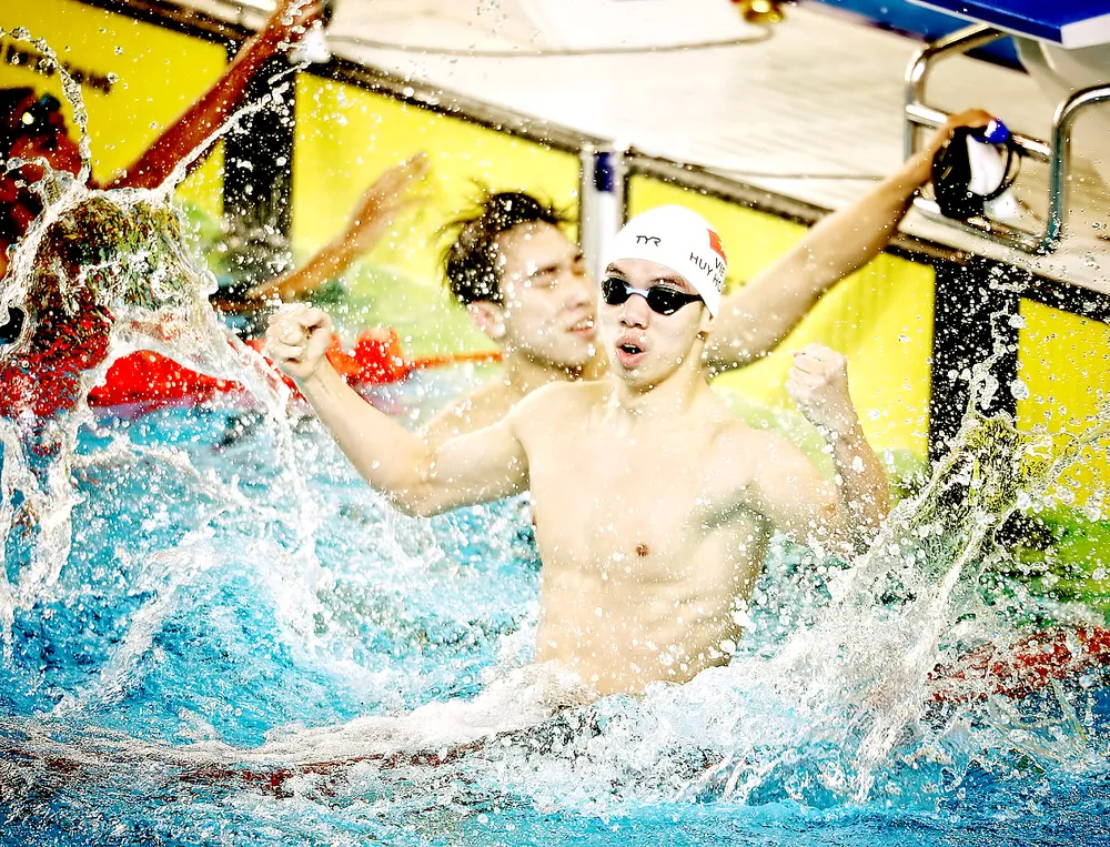 Kình ngư Nguyễn Huy Hoàng được kỳ vọng giành huy chương tại Asiad 19. Ảnh: DŨNG PHƯƠNG