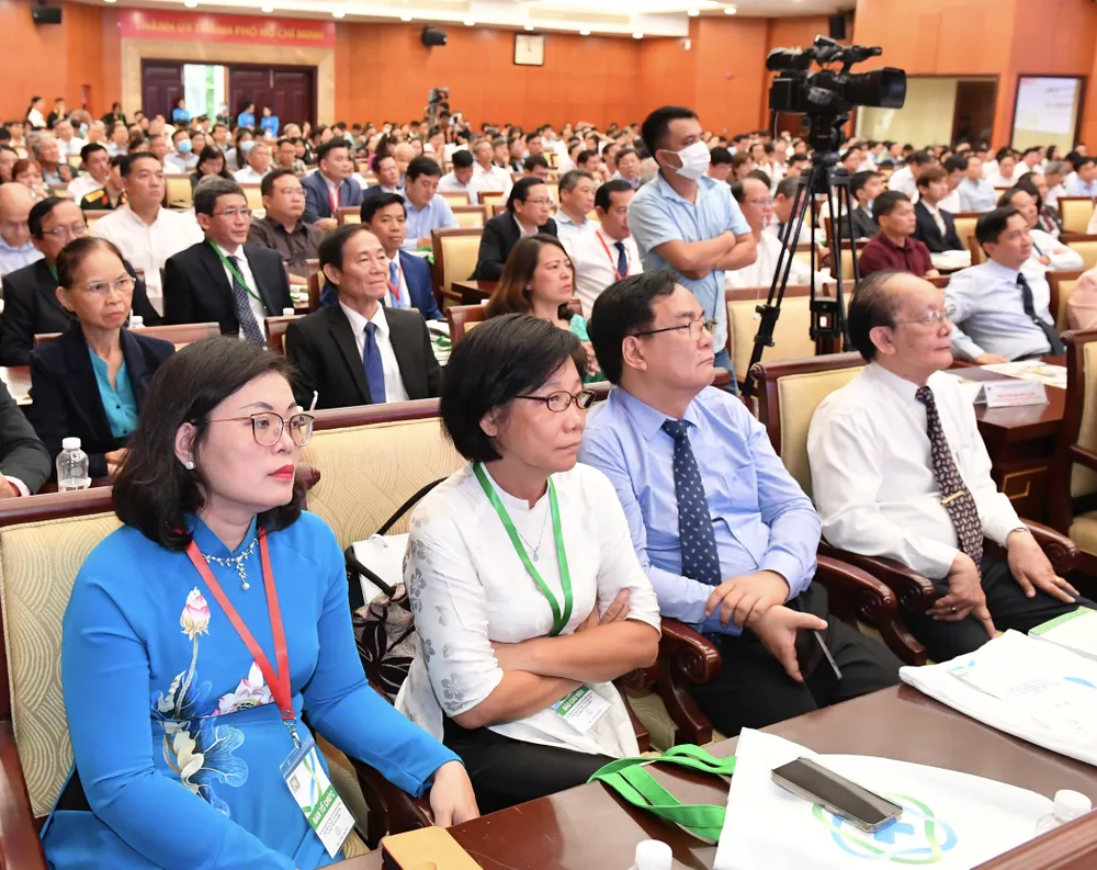 Các đại biểu dự hội nghị. Ảnh: VIỆT DŨNG Các đại biểu dự hội nghị. Ảnh: VIỆT DŨNG