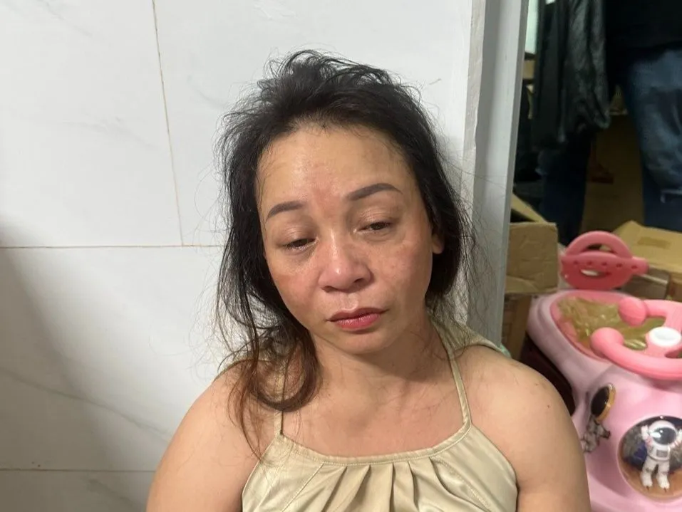 Đối tượng tại thời điểm bị bắt quả tang Đối tượng tại thời điểm bị bắt quả tang