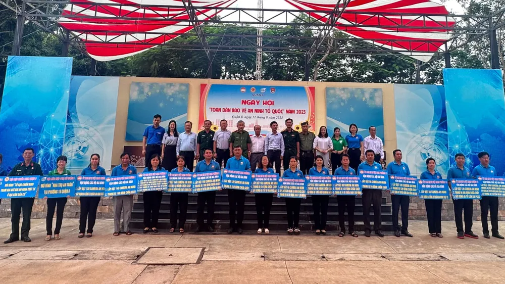 Quận 8 tổ chức Ngày hội toàn dân bảo vệ an ninh Tổ quốc năm 2023