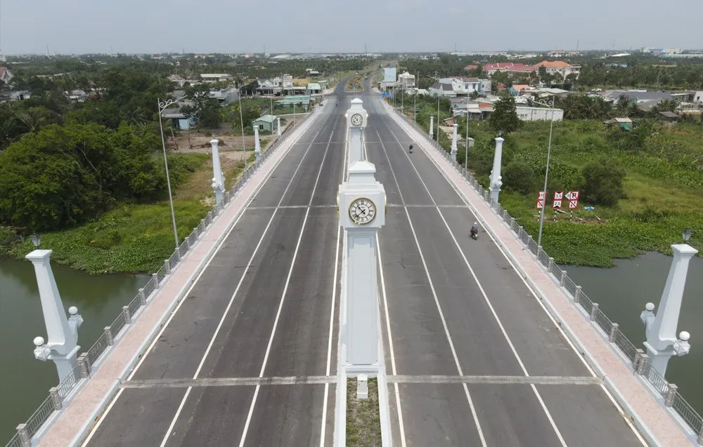 Tuyến đường vành đai TP Tân An dự kiến thông xe toàn tuyến cuối năm 2023