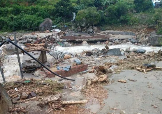 Lũ quét tàn phá tại xã Liên Minh, thị xã Sa Pa đêm 12 đến sáng 13-9