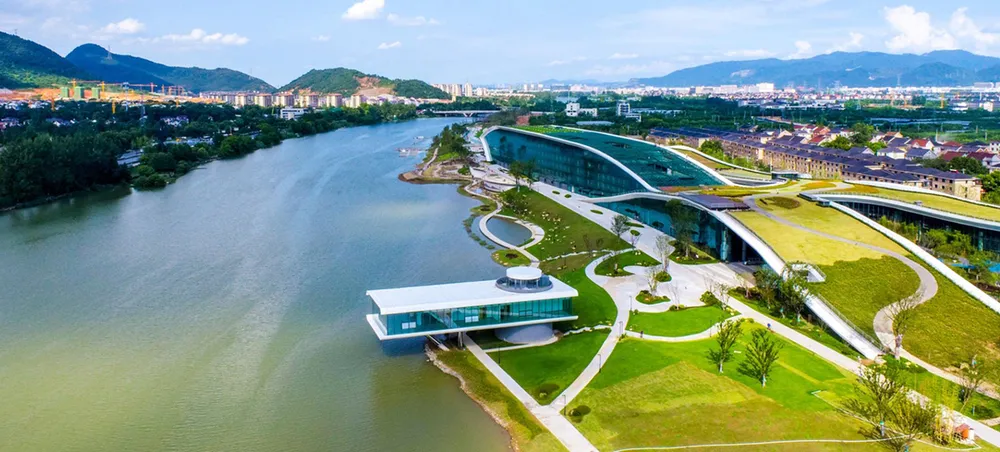 Trung tâm thể thao dưới nước Fuyang được xây dựng theo tiêu chí thân thiện với môi trường