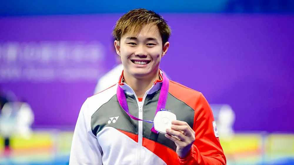 VĐV Teong Tzen Wei trở thành kình ngư duy nhất giành huy chương cho bơi lội Singapore tại Asiad 19