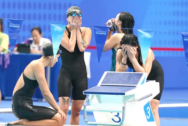 Sự thất vọng của các nữ kình ngư Singapore ở đấu trường Asiad 19