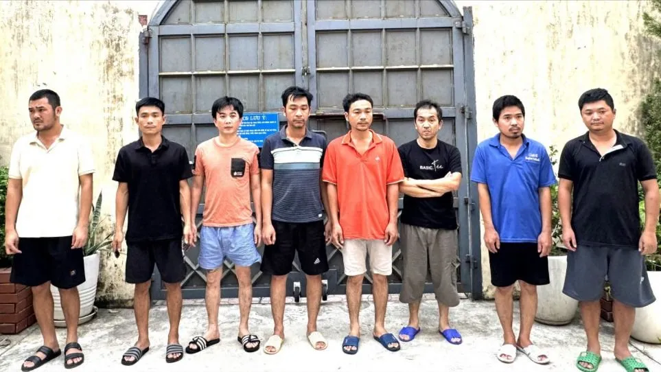 Các đối tượng bị cơ quan điều tra bắt giữ.jpg