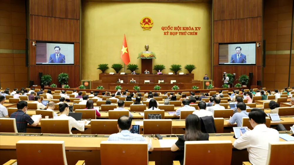 Quang cảnh hội trường Diên Hồng. Ảnh minh họa