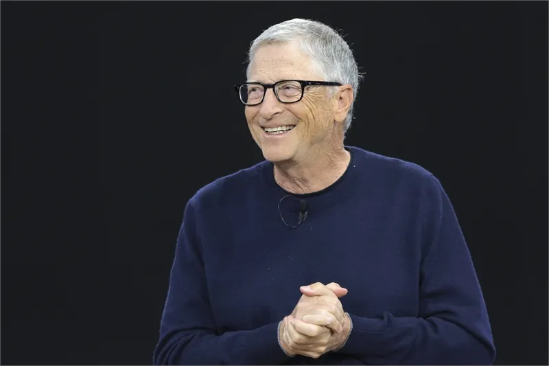 Tỷ phú Bill Gates. Ảnh: SIPA