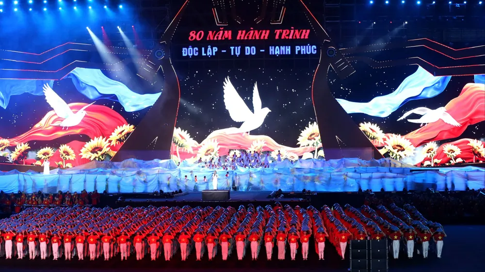 Chương trình nghệ thuật Quốc gia đặc biệt “80 năm Hành trình Độc lập - Tự do - Hạnh phúc” tối 1-9