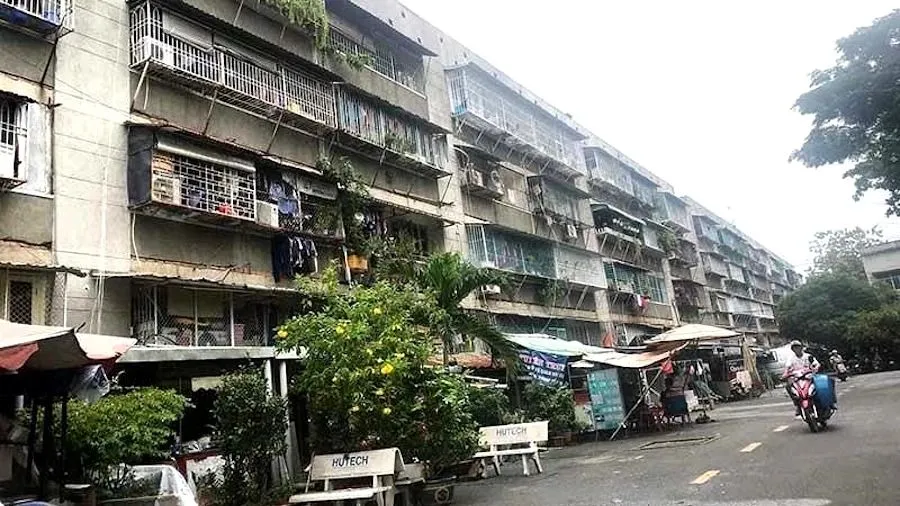 Chung cư Thanh Đa, tại phường Bình Quới, TPHCM. Ảnh: THANH HIỀN