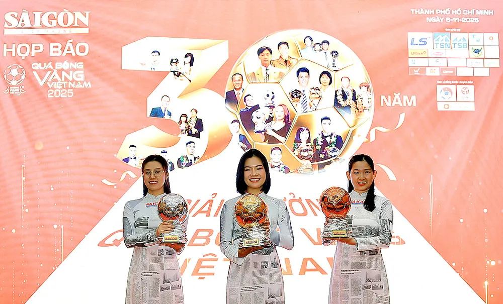 Giải thưởng Quả bóng vàng Việt Nam do Báo SGGP tổ chức đã trở thành sự kiện quan trọng của bóng đá nước nhà. Ảnh: DŨNG PHƯƠNG
