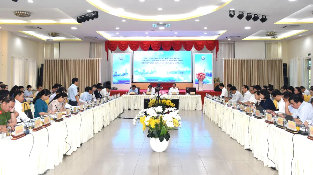 Hội thảo tham vấn ý kiến chuyên gia, nhà khoa học về điều chỉnh Quy hoạch tỉnh Tây Ninh vừa được tổ chức vào ngày 14-1