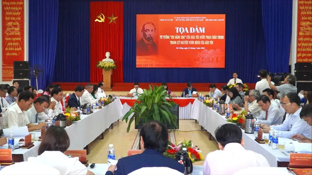 Buổi tọa đàm tổ chức nhân dịp kỷ niệm 100 năm ngày mất của nhà yêu nước Phan Châu Trinh (24-3-1926 – 24-3-2026)