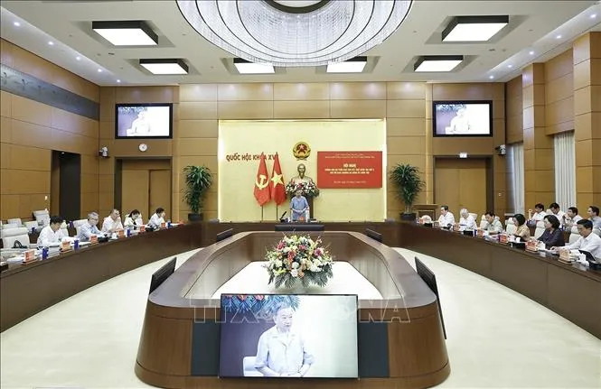 Tổng Bí thư, Chủ tịch nước Tô Lâm phát biểu. Ảnh: TTXVN