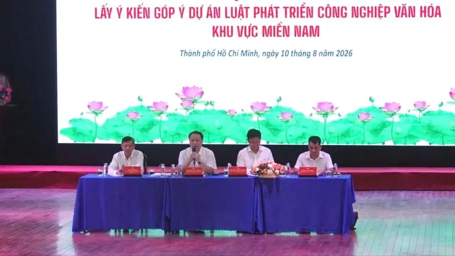 Hội thảo lấy ý kiến góp ý dự án Luật Phát triển công nghiệp văn hóa