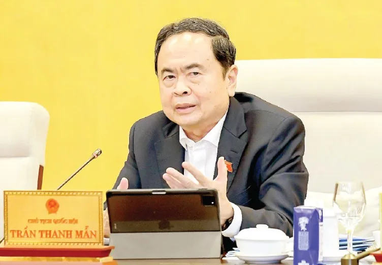 Chủ tịch Quốc hội Trần Thanh Mẫn. Ảnh: QUANG PHÚC